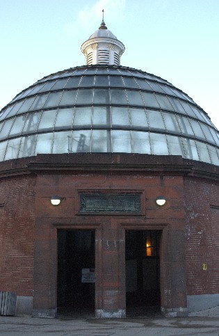 Picture of Greenwich foot tunnel outside