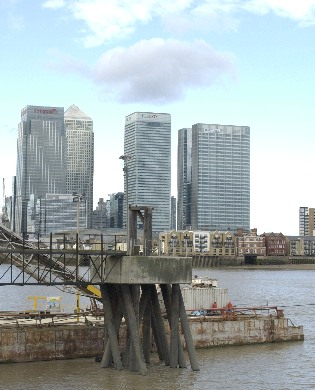 Picture of industrial jetty