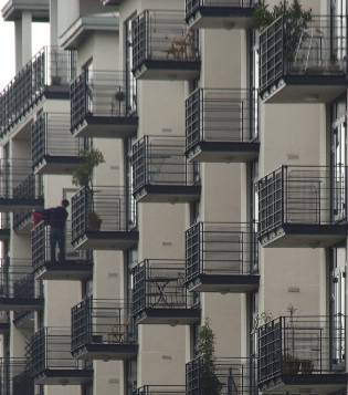 picture of flat balconies